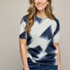 Tops & T-shirts Mart Visser | Mylah Print Top Wit / Navy