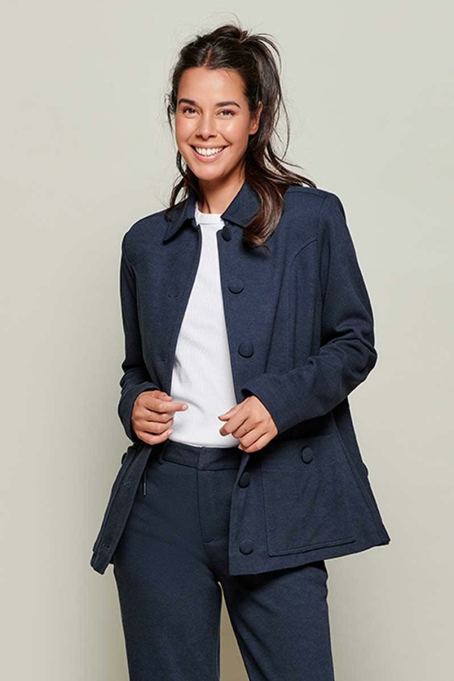 Blazer & Jackets Mart Visser | Caroline Tensen Marseille Jacket Navy