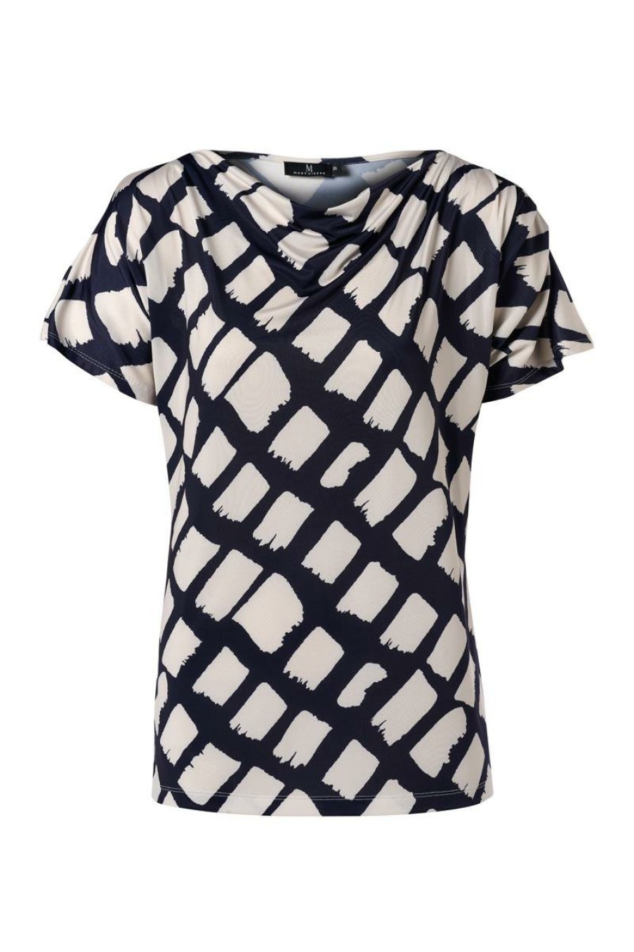 Tops & T-shirts Mart Visser | Ines Print Top Wit / Navy