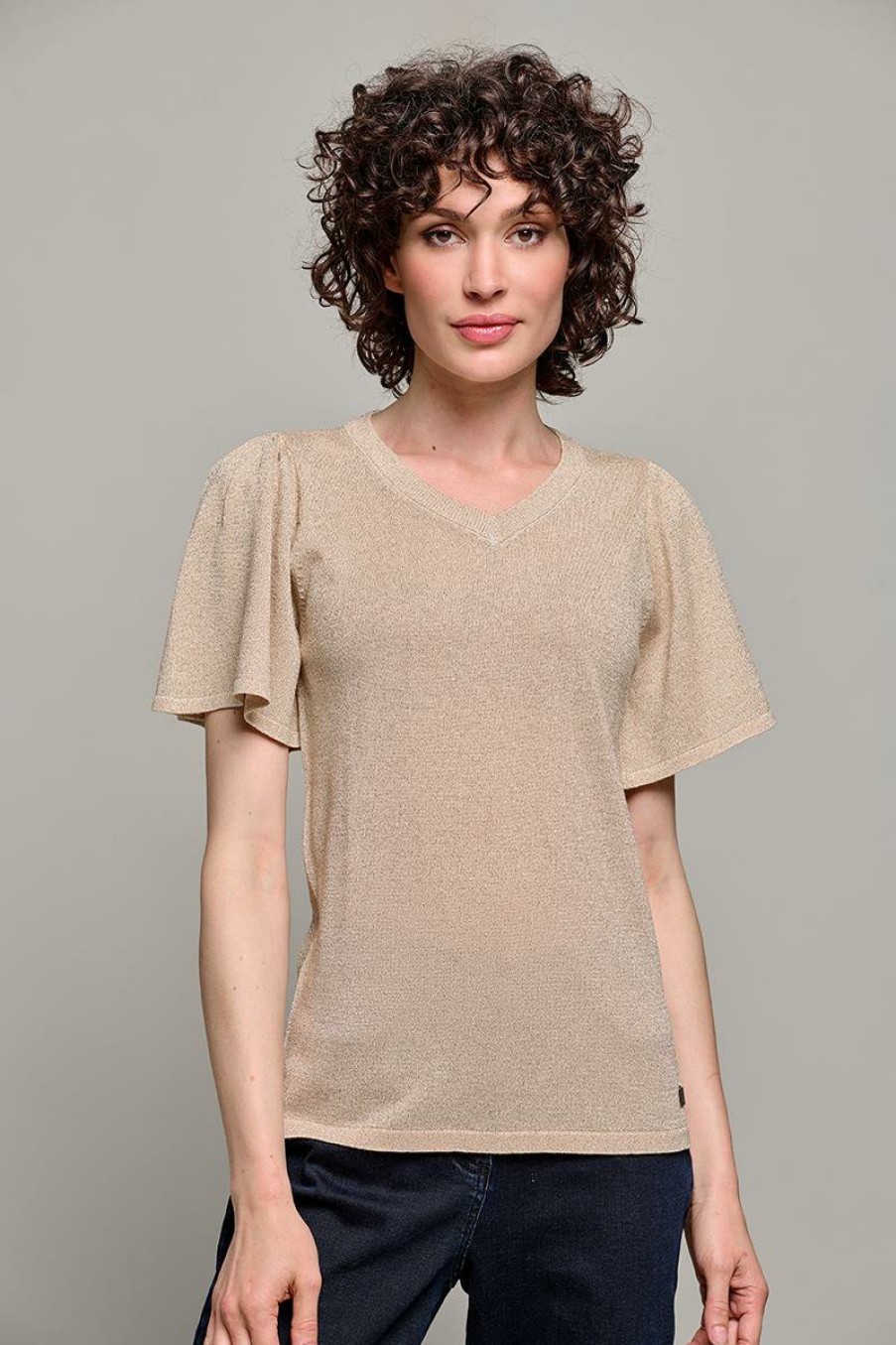 Tops & T-shirts Mart Visser | Lazure Top Goud