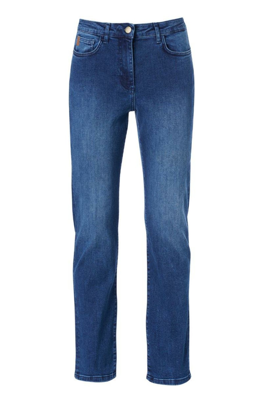 Broeken & Rokken Mart Visser | Daisy Denim Jeans Medium Blauw Denim