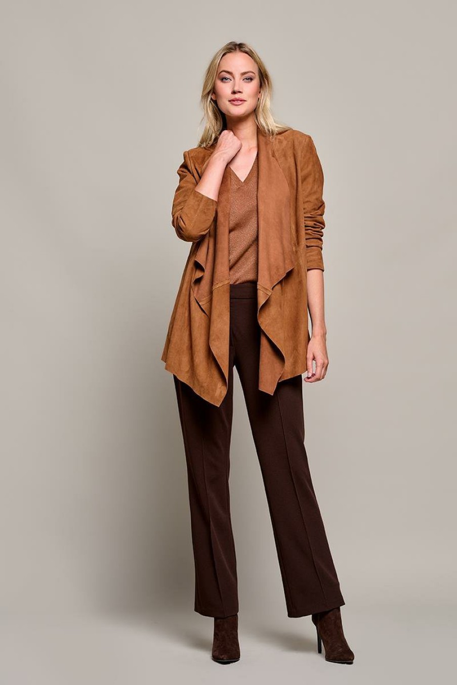 Blazer & Jackets Mart Visser | Rumi Suede Blazer Bruin