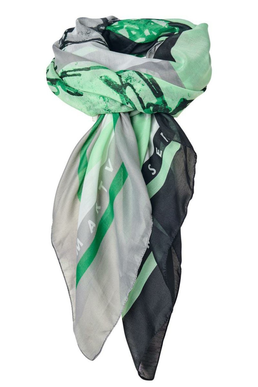 Accessoires Mart Visser | Ayla Scarf Groen