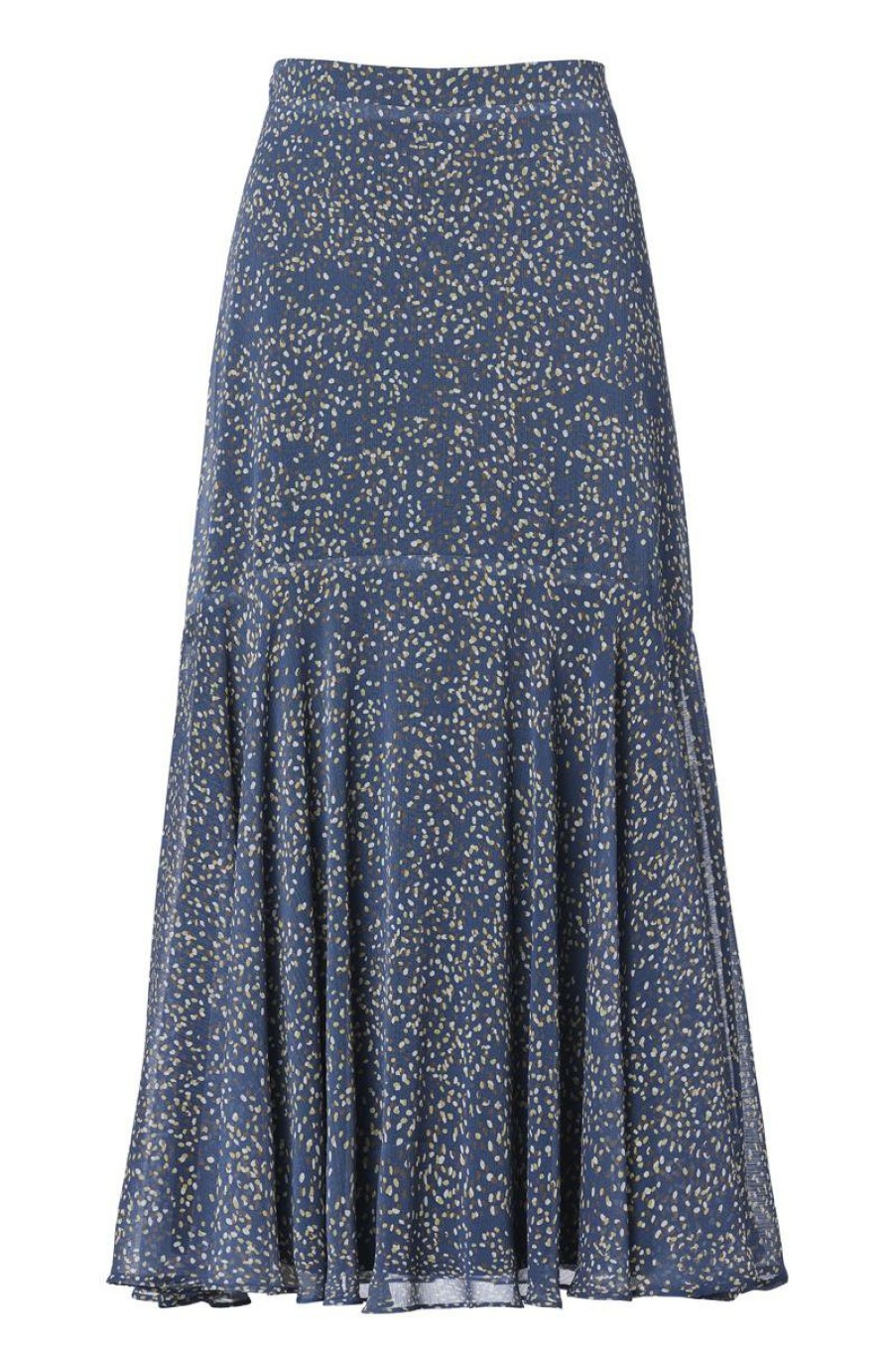 Broeken & Rokken Mart Visser | Solange Print Rok Navy/Khaki