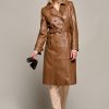 Jassen Mart Visser | Landal Trenchcoat Bruin