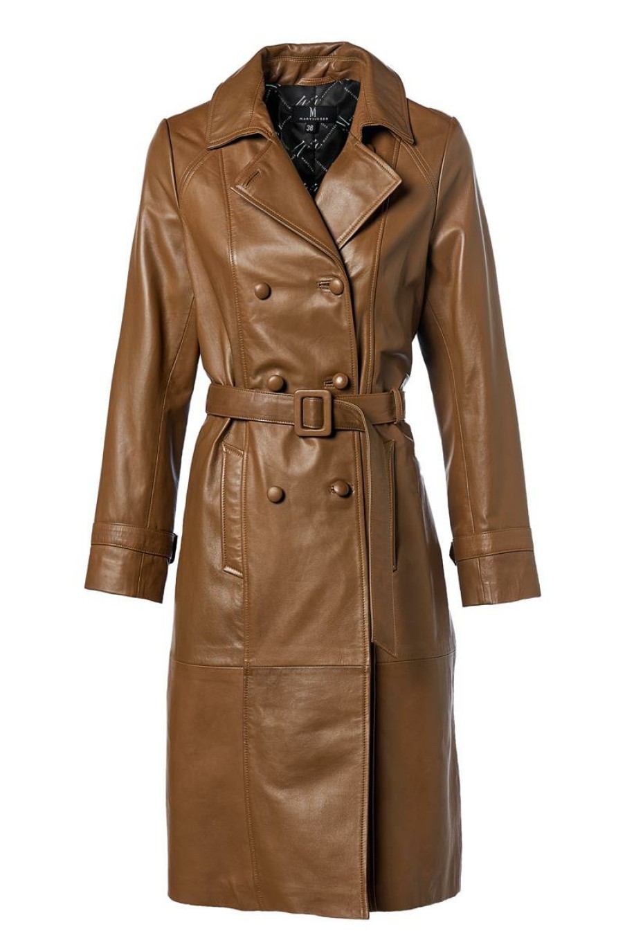 Jassen Mart Visser | Landal Trenchcoat Bruin