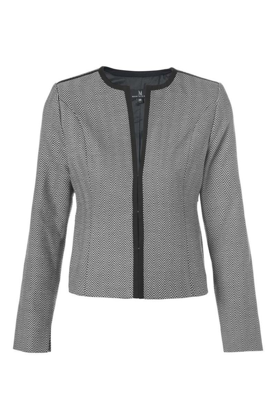 Blazer & Jackets Mart Visser | Pearl Blazer Zwart / Wit