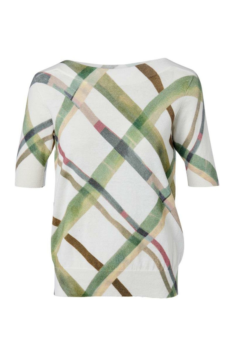 Tops & T-shirts Mart Visser | Camilla Print Top Wit/Groen