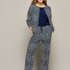 Blazer & Jackets Mart Visser | Vivian Print Jacket Navy / Wit