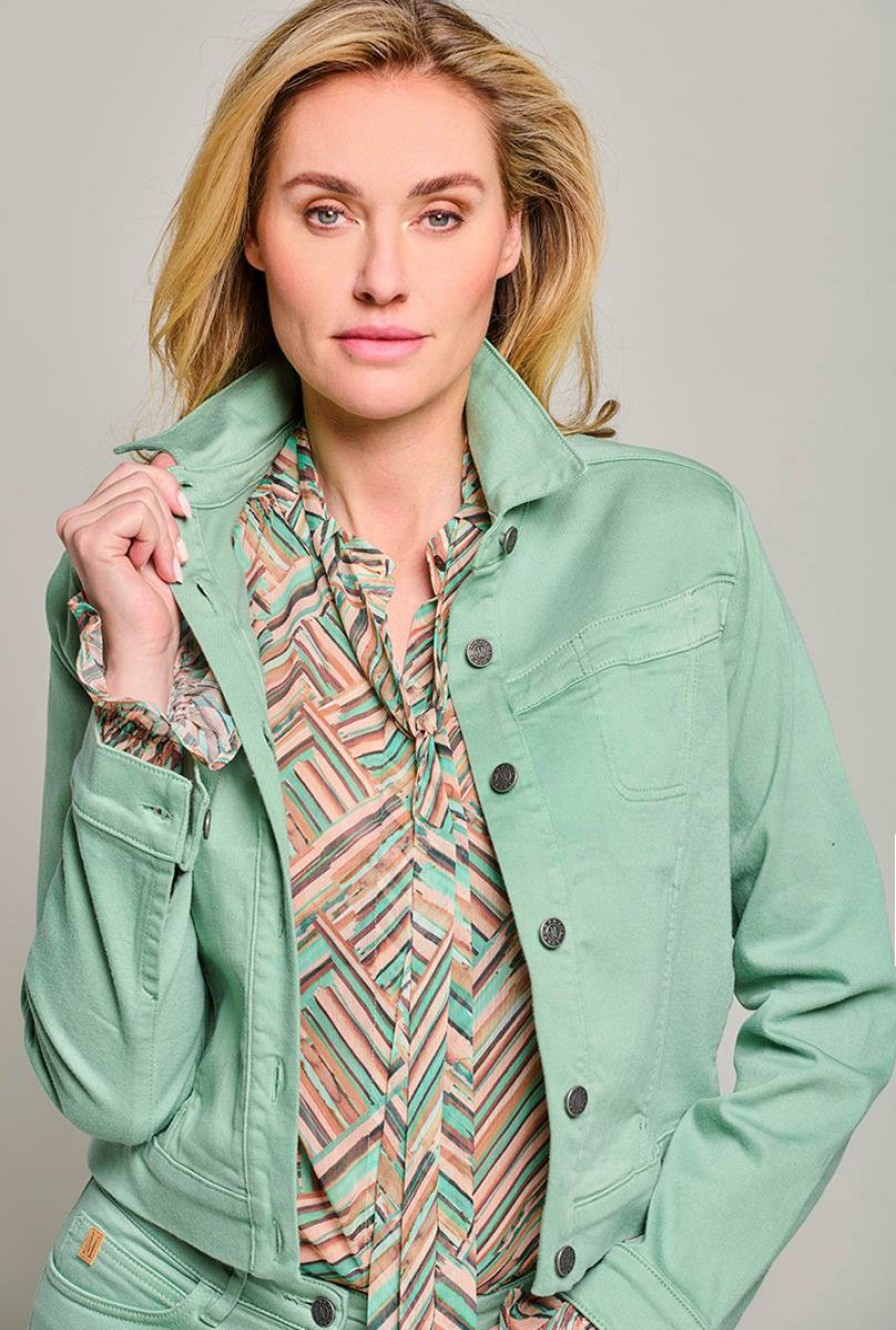 Blazer & Jackets Mart Visser | Aslihan Jacket Pastelgroen